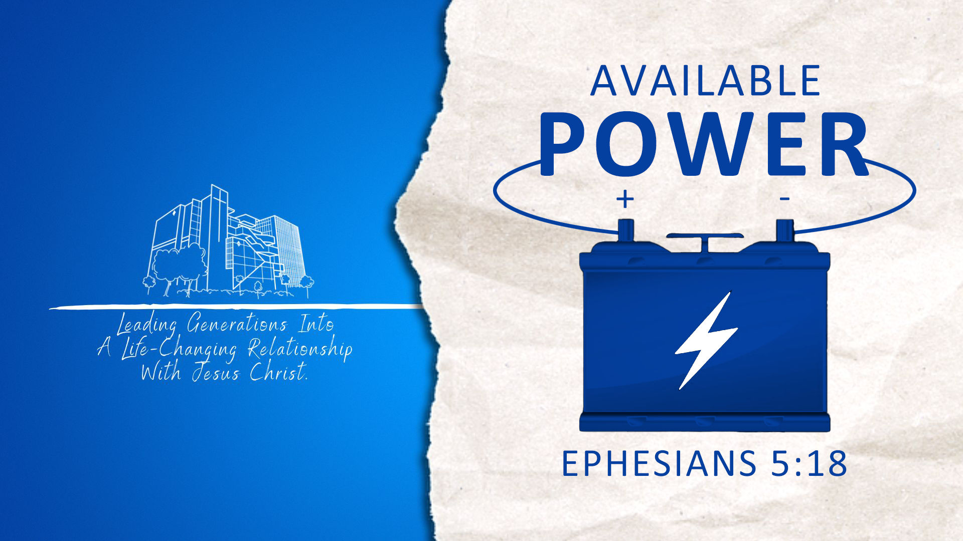 Available Power sermon title image by Gospel Light Christian Church